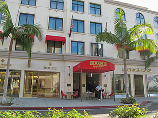 Luxe Hotel Rodeo Drive in Beverly Hills, California. [Photo Credit: LAtourist.com]