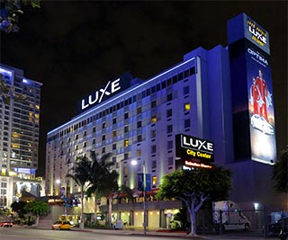 Luxe City Center in Downtown Los Angeles. [Photo Credit: LAtourist.com]