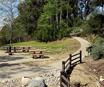 Accessible Trail at Kenneth Hahn Recreation Area. [Photo Credit: LAtourist.com]