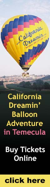 California Dreamin Balloon Adventure Tickets