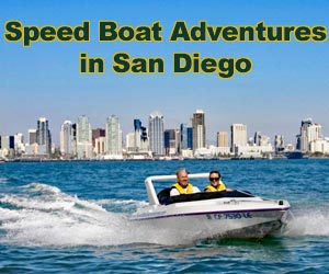 San Diego Speedboat Harbor Tour Tickets