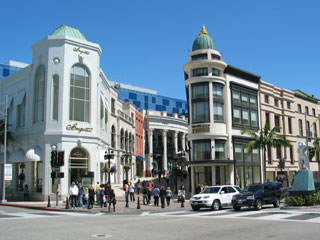 BEVERLY HILLS CENTER MALL LOS ANGELES 