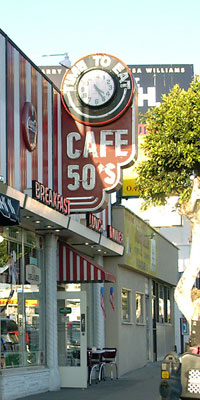Cafe 50s in West L.A. [Photo Credit: LAtourist.com]