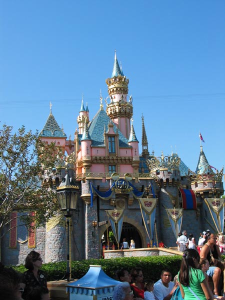 Disney's famous Sleeping Beauty Castle