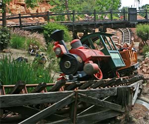 Big Thunder Mountain Railroad at Disneyland. [Photo Credit: LAtourist.com]