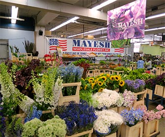 Inside the L.A. Flower Market in downtown Los Angeles. [Photo Credit: LAtourist.com]