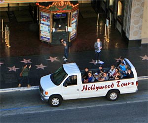 Hollywood Exchange Tours on Hollywood Blvd. [Photo Credit: LAtourist.com]