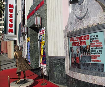 Marilyn Monroe statue outside of the Hollywood Museum on Highland Avenue near Hollywood Boulevard in Los Angeles, California. [Photo Credit: LAtourist.com]