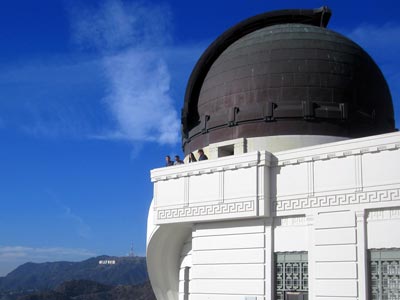 Hollywood Sign from the Griffith Park Observatory. [Photo Credit: LAtourist.com]