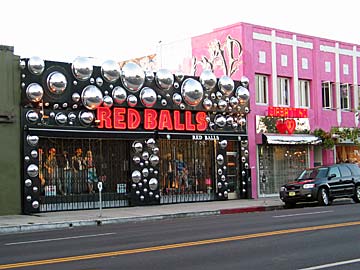 Red Balls Shop on Melrose Avenue. [Photo Credit: LAtourist.com]