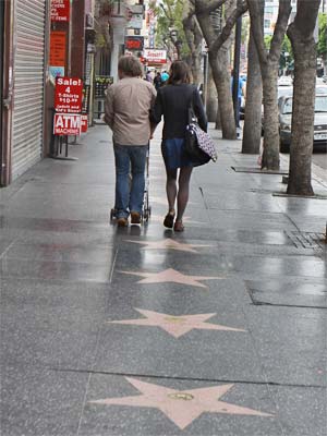 Walk of Fame Stars on Hollywood Boulevard. [Photo Credit: LAtourist.com]