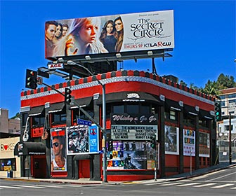 Whisky a Go Go on the Sunset Strip, at the corner of Sunset Boulevard and San Vicente Avenue. [Photo Credit: LAtourist.com]