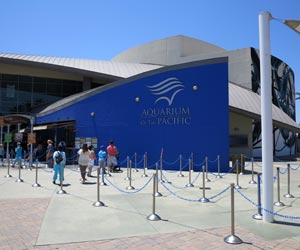 Entrance to Aquarium of the Pacific in Long Beach, California. [Photo Credit: LAtourist.com]