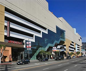 Beverly Center Shopping Mall in Los Angeles