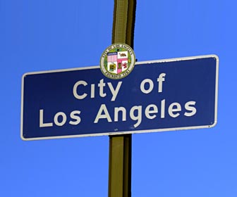 City of Los Angeles Street Sign. [Photo Credit: LAtourist.com]