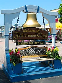 Fisherman's Wharf in Marina del Rey. [Photo Credit: LAtourist.com]
