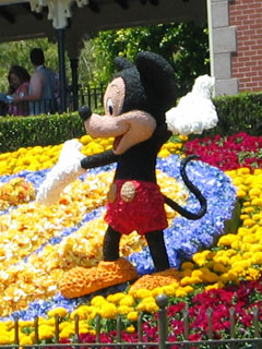 Mickey Mouse at Disneyland Entrance. [Photo Credit: LAtourist.com]
