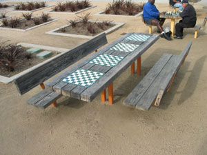 Chess Park near the Santa Monica Pier. [Photo Credit: LAtourist.com]