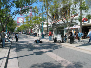 Third Street Promenade in Santa Monica. [Photo Credit: LAtourist.com]