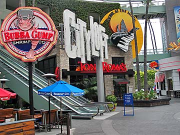CityWalk Hollywood at Universal Studios, Hollywood. [Photo Credit: LAtourist.com]