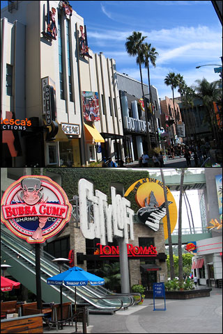 CityWalk Hollywood near Universal Studios. [Photo Credit: LAtourist.com]